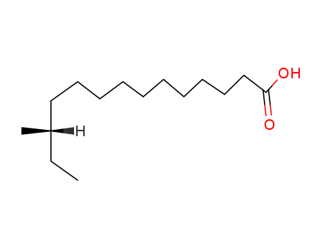 Tetradecanoic acid, 12-methyl-, (12S)-