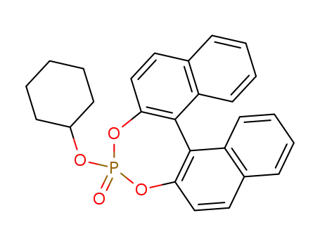 4-Cyclohexyloxy-3,5-dioxa-4-phospha-cyclohepta[2,1-a;3,4-a']dinaphthalene 4-oxide