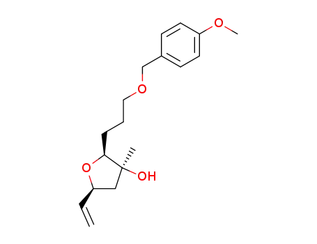 (2S,3S,5S)-2-[3-(4-Methoxy-benzyloxy)-propyl]-3-methyl-5-vinyl-tetrahydro-furan-3-ol