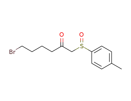 6-Bromo-1-(toluene-4-sulfinyl)-hexan-2-one