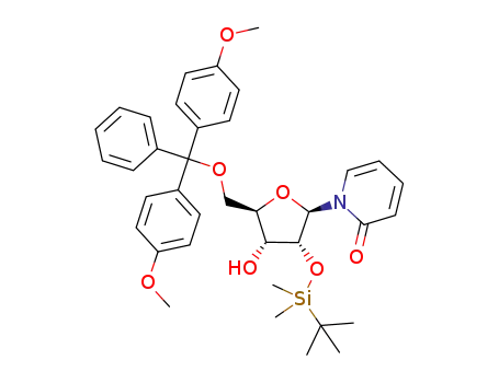 1-[(2R,3R,4R,5R)-5-[Bis-(4-methoxy-phenyl)-phenyl-methoxymethyl]-3-(tert-butyl-dimethyl-silanyloxy)-4-hydroxy-tetrahydro-furan-2-yl]-1H-pyridin-2-one