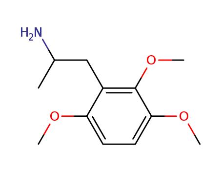 Molecular Structure of 22199-14-0 (1-(2,3,6-trimethoxyphenyl)propan-2-amine)