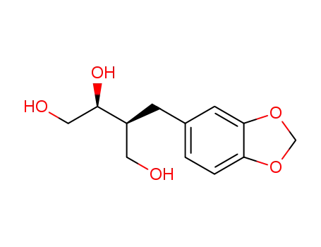 (2S,3S)-3-Benzo[1,3]dioxol-5-ylmethyl-butane-1,2,4-triol