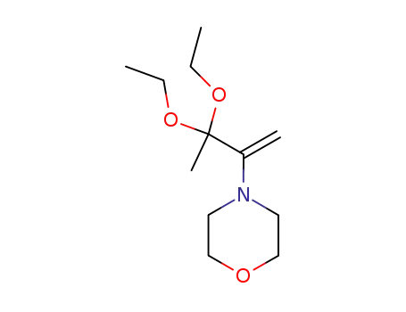 3,3-diethoxy-2-morpholinobut-1-ene