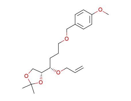 (R)-4-[(S)-1-Allyloxy-4-(4-methoxy-benzyloxy)-butyl]-2,2-dimethyl-[1,3]dioxolane