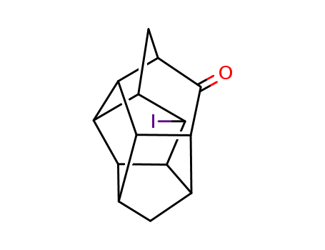 14-iodohexacyclo<6.6.0.0<sup>2,6</sup>.0<sup>3,13</sup>.0<sup>4,11</sup>.0<sup>5,9</sup>>tetradecan-10-one