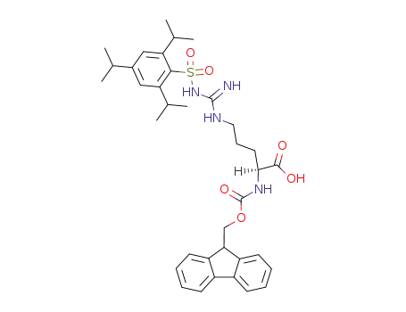 N<sup>α</sup>-9-Fluorenylmethyloxycarbonyl-N<sup>G</sup>-2,4,6-triisopropylbenzenesulphonyl-L-arginine