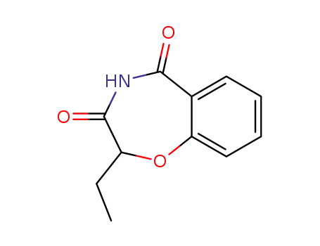Molecular Structure of 175136-47-7 (2-ETHYL-2,3,4,5-TETRAHYDRO-1,4-BENZOXAZEPINE-3,5-DIONE)