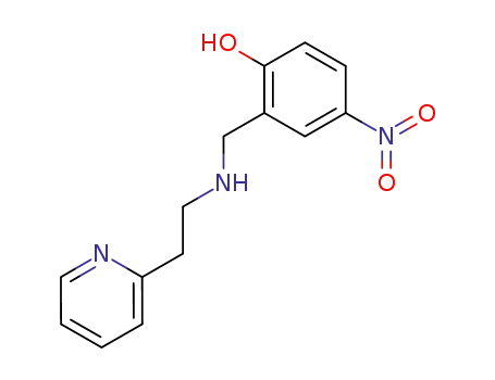 (2-hydroxy-5-nitrobenzyl)(2-(pyrid-2-yl)ethyl)amine
