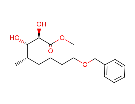 (2R,3S,4S)-8-Benzyloxy-2,3-dihydroxy-4-methyl-octanoic acid methyl ester