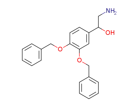 2-amino-1-<3,4-bis(benzyloxy)phenyl>ethanol