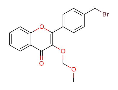 3-(methoxymethyl)oxy-4'-(bromomethyl)flavone