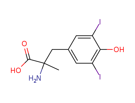 3,5-Diiodo-a-methyl-DL-tyrosine