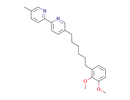 5-[6-(2,3-dimethoxyphenyl)hexyl]-5'-methyl-2,2'-bipyridine