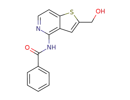 <i>N</i>-(2-hydroxymethyl-thieno[3,2-<i>c</i>]pyridin-4-yl)-benzamide