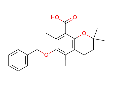 6-benzyloxy-2,2,5,7-tetramethylchroman-8-carboxylic acid