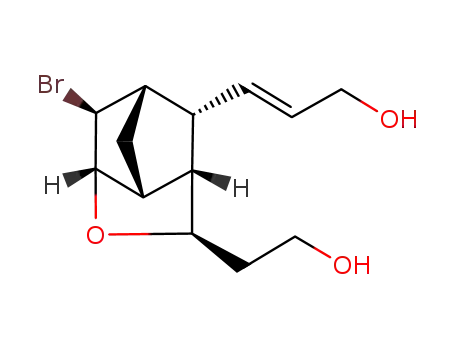 (E)-3-[(1S,2S,3S,5R,6S,7R,9R)-2-Bromo-5-(2-hydroxy-ethyl)-4-oxa-tricyclo[4.2.1.0<sup>3,7</sup>]non-9-yl]-propenol