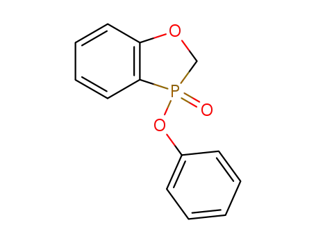 Molecular Structure of 140683-85-8 (1,3-Benzoxaphosphole, 2,3-dihydro-3-phenoxy-, 3-oxide)