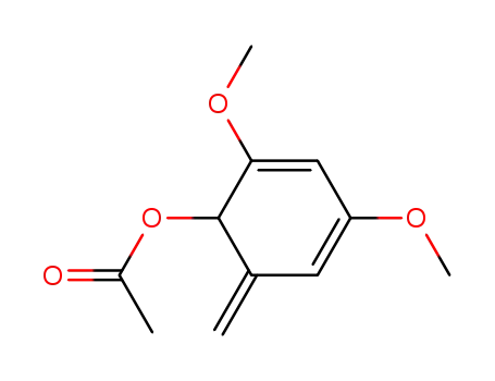 6-acetoxy-3,5-dimethoxy-5-methylene-1,3-cyclohexadiene