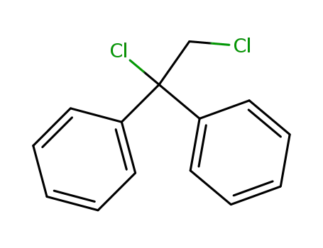 Molecular Structure of 59856-00-7 (Benzene, 1,1'-(1,2-dichloroethylidene)bis-)