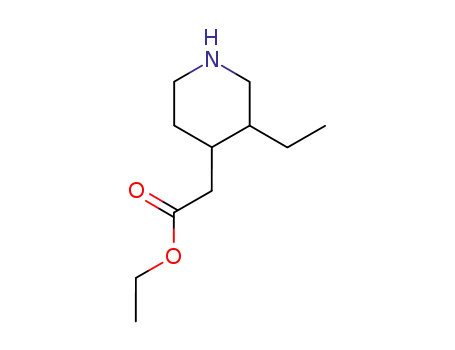 Ethyl 3-ethyl-4-piperidineacetate