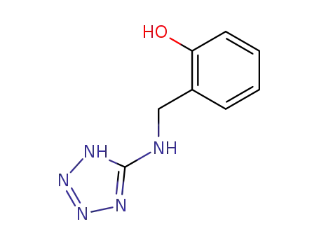 Molecular Structure of 4444-79-5 (2-[(5H-tetrazol-5-ylideneamino)methyl]phenol)
