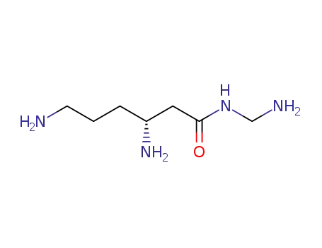 Molecular Structure of 102674-90-8 (beta-lysylmethanediamine)
