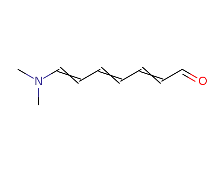 Molecular Structure of 13044-92-3 (N,N-Dimethylamino-2,4,6-heptatriene-7al)