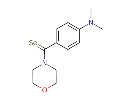 Molecular Structure of 31646-11-4 (N,N-DIMETHYL-4-(MORPHOLIN-4-YLCARBOSELENOYL)ANILINE)