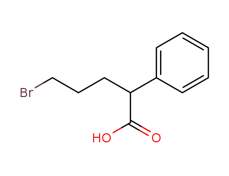 Molecular Structure of 5464-04-0 (5-BroMo-2-(4-chlorophenyl)pentanoic acid)