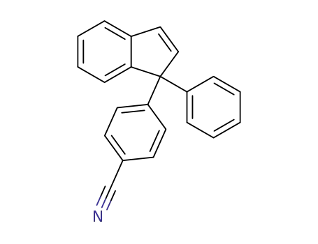 Benzonitrile, 4-(1-phenyl-1H-inden-1-yl)-