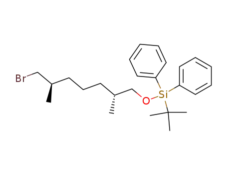 ((2R,6R)-7-Bromo-2,6-dimethyl-heptyloxy)-tert-butyl-diphenyl-silane