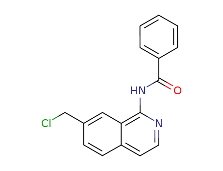 N-(7-(Chloromethyl)isoquinolin-1-yl)benzamide