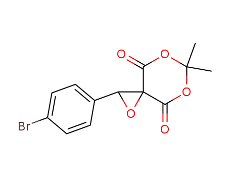 Molecular Structure of 167389-09-5 (1,5,7-Trioxaspiro[2.5]octane-4,8-dione,
2-(4-bromophenyl)-6,6-dimethyl-)