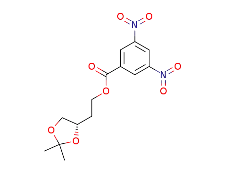1,3-Dioxolane-4-ethanol, 2,2-dimethyl-, 3,5-dinitrobenzoate, (S)-