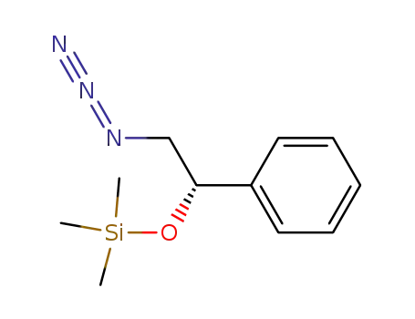 ((S)-2-Azido-1-phenyl-ethoxy)-trimethyl-silane