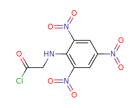 2,4,6-Trinitroanilinoacetyl chloride