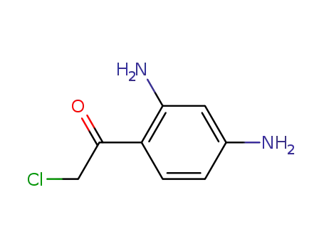 2-Chloro-1-(2,4-diaminophenyl)ethanone