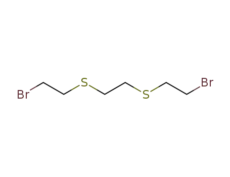 Molecular Structure of 63938-31-8 (1,2-Bis(2-bromoethylthio)ethane)