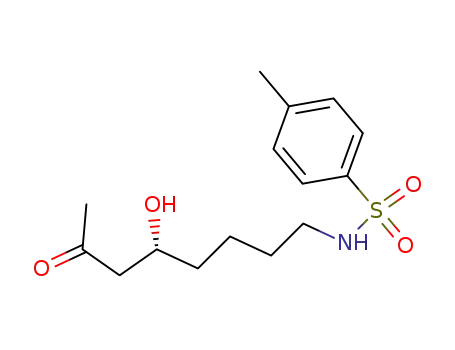 N-((R)-5-Hydroxy-7-oxo-octyl)-4-methyl-benzenesulfonamide