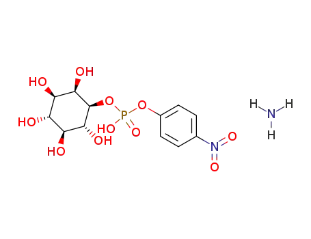 Molecular Structure of 142741-72-8 (4-NITROPHENYL MYO-INOSITOL-1-PHOSPHATE, AMMONIUM SALT)