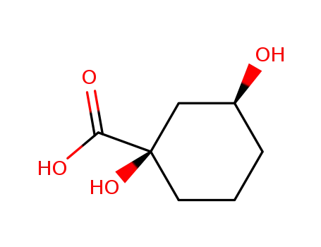 시클로헥산카르복실산, 1,3-디하이드록시-, (1R-시스)-(9CI)