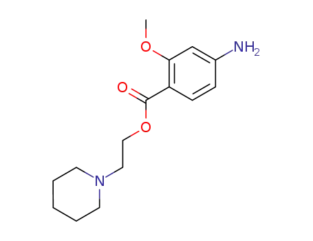 2-(1-Piperidinyl)ethyl 4-amino-2-methoxybenzoate