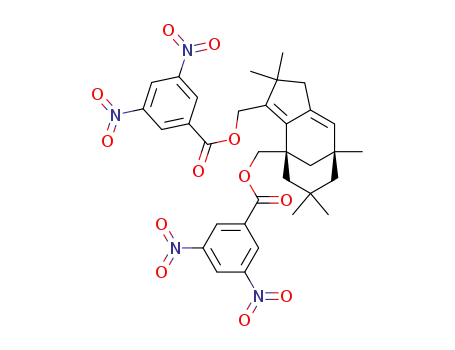 (3-{[(3,5-dinitrobenzoyl)oxy]methyl}-4,4,8,10,10-pentamethyltricyclo[6.3.1.0~2,6~]dodeca-2,6-dien-1-yl)methyl 3,5-dinitrobenzoate