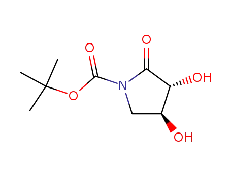 (3R,4S)-3,4-Dihydroxy-2-oxo-pyrrolidine-1-carboxylic acid tert-butyl ester