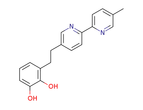 5-[2-(2,3-dihydroxyphenyl)ethyl]-5'-methyl-2,2'-bipyridine