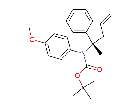 (4-Methoxy-phenyl)-((S)-1-methyl-1-phenyl-but-3-enyl)-carbamic acid tert-butyl ester
