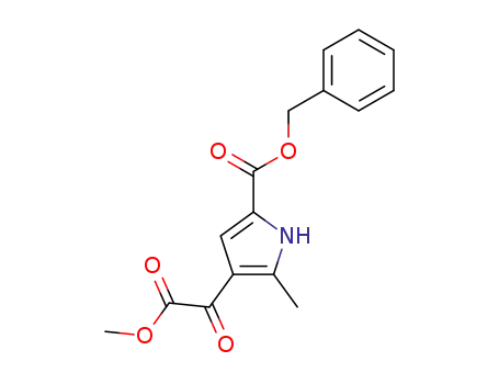 4-Methoxyoxalyl-5-methyl-1H-pyrrole-2-carboxylic acid benzyl ester