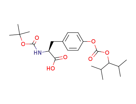 (S)-2-tert-Butoxycarbonylamino-3-[4-(1-isopropyl-2-methyl-propoxycarbonyloxy)-phenyl]-propionic acid