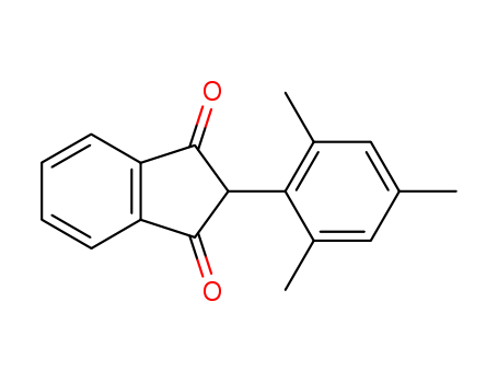1H-Indene-1,3(2H)-dione,2-(2,4,6-trimethylphenyl)- cas  15433-03-1